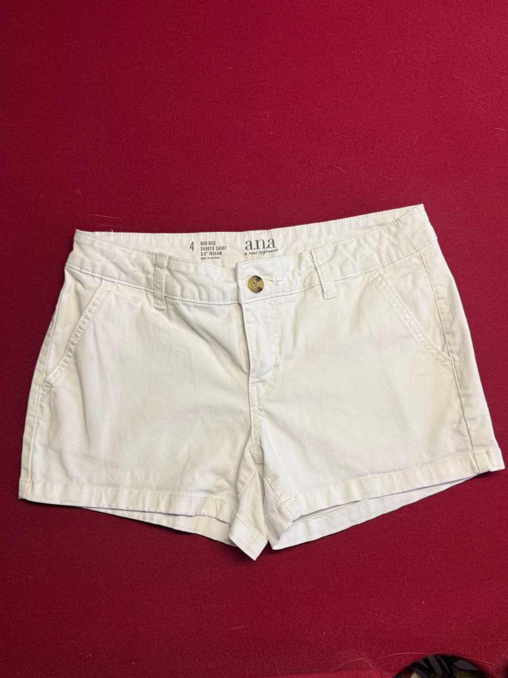 a.n.a White Women's Denim Short Shorts Size 4